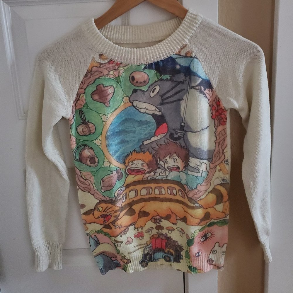 XS My Neighbor Totoro sweater